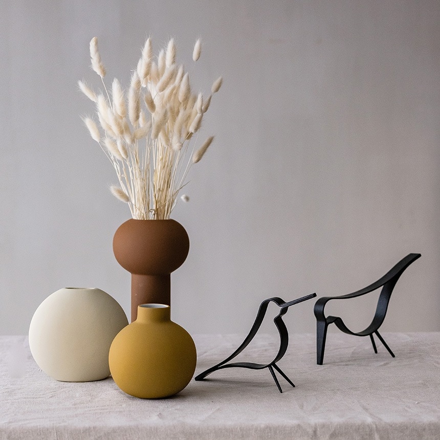 COOEE �������� Pillar Vase �ԥ顼�١��� �⤵24cm  ���� ƫ�� �����ޤ� ������� �̲� ����ƥꥢ ���� ���֥��� ���� ���襤��