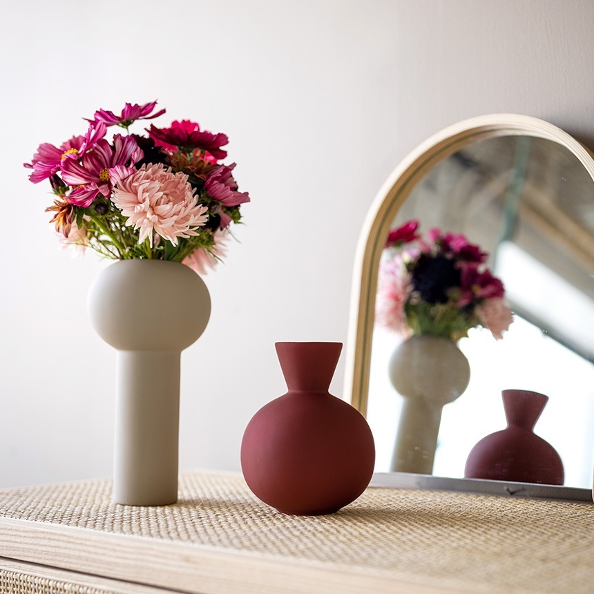 COOEE �������� Pillar Vase �ԥ顼�١��� �⤵24cm  ���� ƫ�� �����ޤ� ������� �̲� ����ƥꥢ ���� ���֥��� ���� ���襤��