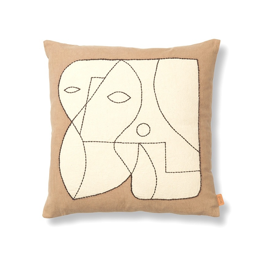 ferm LIVING �ե������ӥ� �̲� ���å���� Figure Cushion 50��50  ������� ���å���󥫥С� ������ �̲� ����ƥꥢ ���� ��� �դ� ���ե��� ���� ��ӥ�  ������̵����