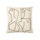 ferm LIVING �ե������ӥ� �̲� ���å���� Figure Cushion 50��50  ������� ���å���󥫥С� ������ �̲� ����ƥꥢ ���� ��� �դ� ���ե��� ���� ��ӥ�  ������̵����