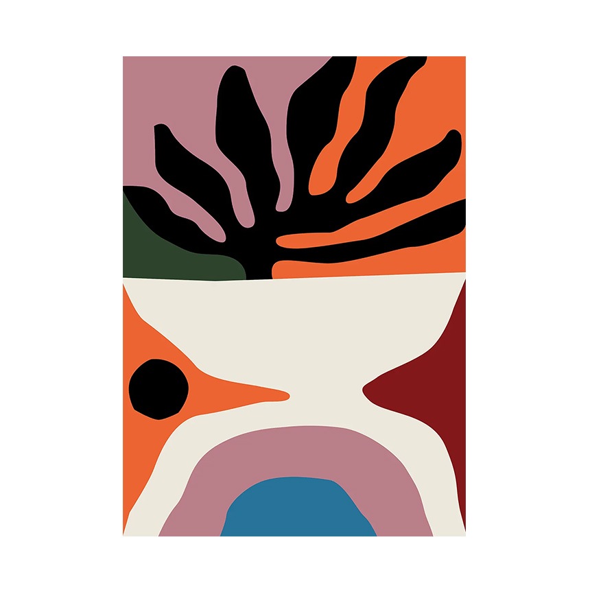 �ڡ��ѡ����쥯�ƥ��� Paper Collective �����ȥݥ����� ��Ǯ�ι�ο�ʪ Flora 50��70cm  50 70 ������ ����ƥꥢ ���� ������� ��ӥ� �� ���� ���奢����  ������̵����