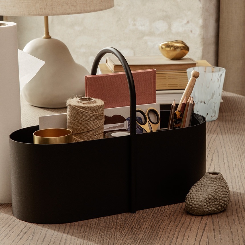 ferm LIVING �ե������ӥ� Grib Toolbox ����� �ġ���ܥå��� ��35cm  �̲� ��ʪ���� ��Ǽ ����ƥꥢ ���� �ᥤ���ܥå��� ������� ���å���ġ��� �������� �Х����å� ����  ������̵����