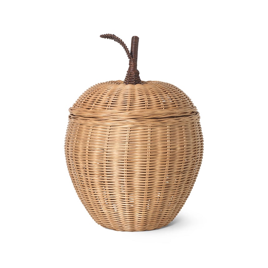 ferm LIVING Apple Braided Storage ��󥴤Υ��� S������  ������� �ǥ����ץ쥤 �̲� ���� ����ƥꥢ �Х����å� �饿��