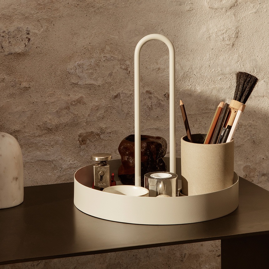 ferm LIVING եӥ Grib Tray  ȥ쥤 ľ28cm  ̲ ʪ Ǽ ƥꥢ  ᥤܥå  åġ  Хå   ̵