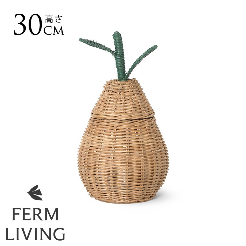 ferm LIVING Pear Braided Storage �Υʥ��Υ��� S������  ������� �ǥ����ץ쥤 �̲� ���� ����ƥꥢ �Х����å� �饿��