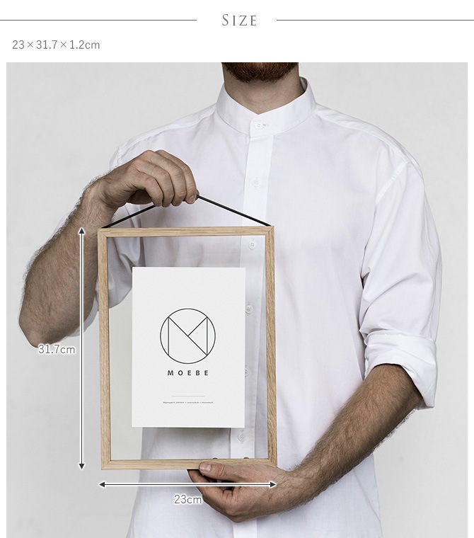 ������� �ե졼�� �ɳݤ� MOEBE A4 ������  �����ȥե졼�� �̲� ����ƥꥢ ���� ������� ����ץ� A4 ��������� ����