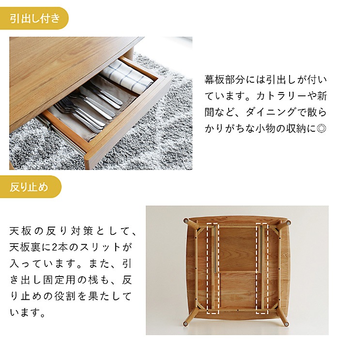 Herit. �إ�å� Dining Table ��80cm �⤵72cm �ʥ����� �����˥󥰡��ơ��֥륪���� 2�ͳݤ� �ȶ� ����ƥꥢ �̲� ����ץ� ��ӥ�
