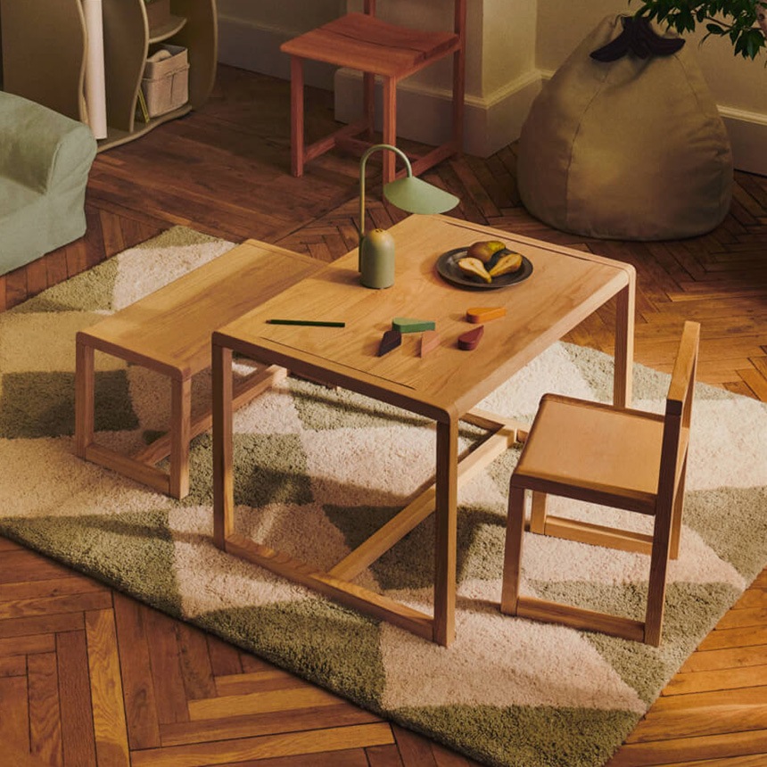 �����٥�� ���å� �̲� ferm LIVING �ե������ӥ� Little Architect ��ȥ� �������ƥ��� �٥�� ��62cm Ash  �����٥�� ����ƥꥢ ���å��٥�� ���� �̲� �ȶ� ���� ����͢����