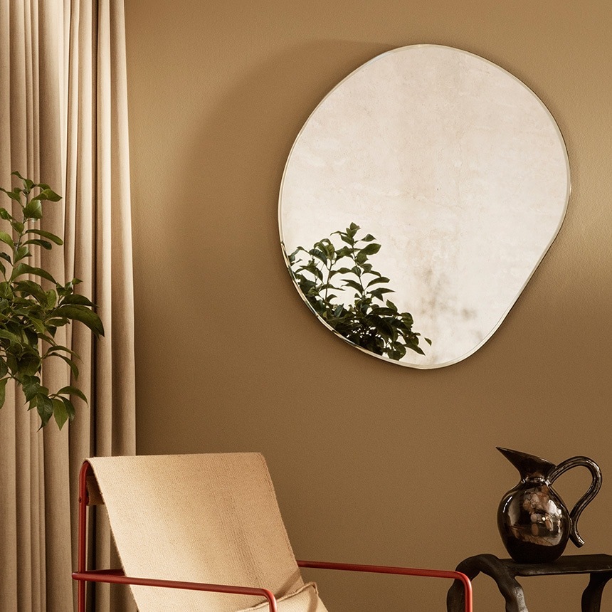 ferm LIVING ɳݤߥ顼 Pond Mirror ݥɥߥ顼 XL  ɳݤ  ̲ƥꥢ ȶ  ߥ顼 ߥ顼