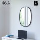 �ɳݤ��ߥ顼 �����Х� �ߥ顼 �ɳݤ� Umbra ����֥� �ϥ� �ߥ顼 �����Х� 46��61cm �֥�å�  �� �礭�� �緿 ������� ����ƥꥢ ��ӥ� ��������ߥ顼 �ʱ� ���� ���� ���ե� ���ե��� ����ץ� �̲�  ������̵����