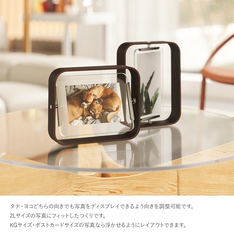 �ե��ȥե졼�� ���� ������� Umbra ����֥� �٥륦�å� �ǥ����ե졼�� 10x15cm  �̿�Ω�� ��� ���֥��� Ω�Ƥ��� ������� �ե��ȥ������ ���� �ե졼�� ���� �ǥ��� ���� ��ӥ� ����ƥꥢ 2L �ݥ��ȥ�����