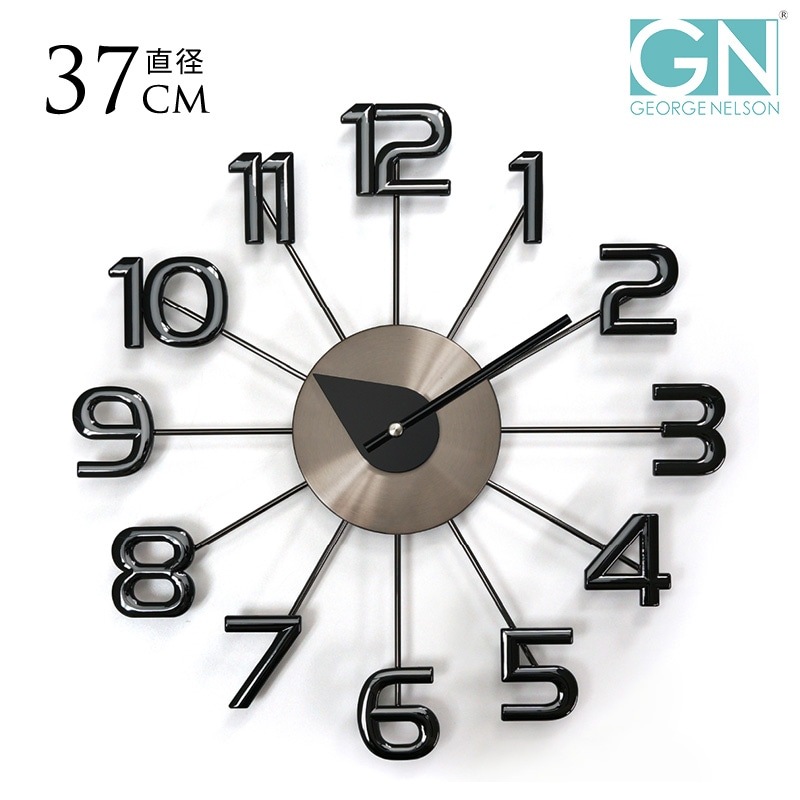 ���硼���ͥ륽�� ���� ������ �ɳݤ����� ������� ���ʥ��� �̲� George Nelson ���硼���ͥ륽�� ����С��ʥ�С������å� ľ��37cm �֥�å�  �ݤ����� �������륯���å� ��ӥ� ����ƥꥢ ����� �ץ쥼���  ������̵����