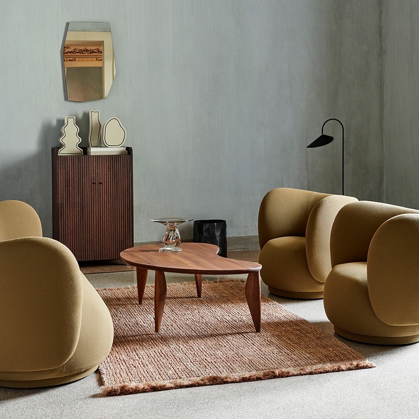 ferm LIVING �ե������ӥ� Feve Coffee Table �ե����� �����ҡ��ơ��֥� ��SALE10�� ��ӥ󥰺��� �̲��ȶ� ������� ����ƥꥢ �ơ��֥� �����ơ��֥� ���󥿡��ơ��֥� �͵� ��������