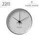 ���硼�������󥻥� HK CLOCK ���� STEEL WHITE 22cm  �ɳݤ����� �ɳݤ� �������륯���å� �ɻ��� ���ʥ��� �̲� ������� ����ץ� ���ƥ�쥹 �����  ������̵����