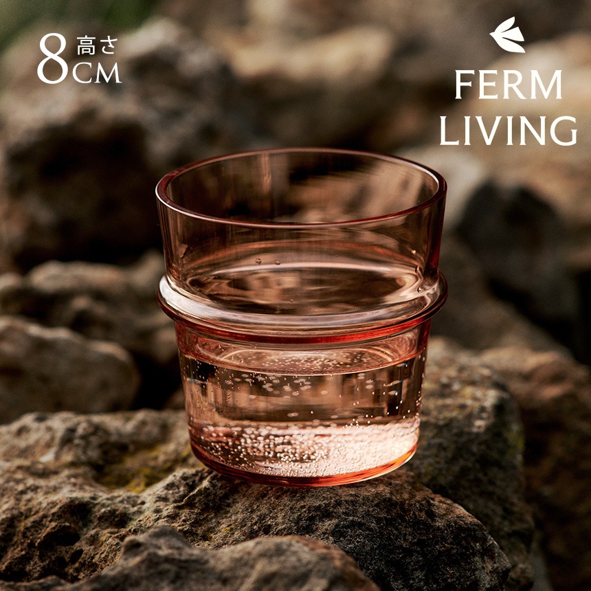 ferm LIVING �ե������ӥ� Boya Glasses �ܥ� ���饹 Low 2�ĥ��å�  ����֥顼 ���å� ���饹 �ǥ�ޡ��� Ʃ�� ������� ���� ����ƥꥢ ���� ���å��� �����å��� �ڥ�  ������̵����