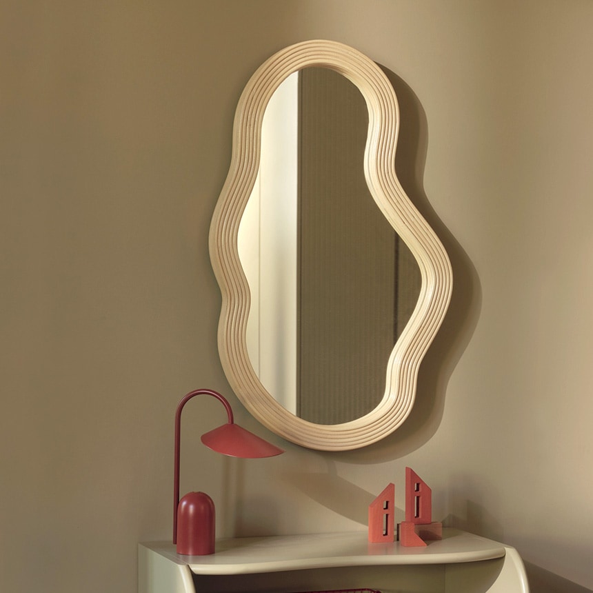 ferm LIVING �ե������ӥ� �ɳݤ��ߥ顼 Pond Mirror �ݥ�ɥߥ顼 �饿�� M  �ɳݤ� �� �̲�����ƥꥢ �ȶ� ������� �ߥ顼 ��������ߥ顼 �̲��֥��� �͵� ��������  ������̵����