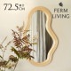 ferm LIVING �ե������ӥ� �ɳݤ��ߥ顼 Pond Mirror �ݥ�ɥߥ顼 �饿�� M  �ɳݤ� �� �̲�����ƥꥢ �ȶ� ������� �ߥ顼 ��������ߥ顼 �̲��֥��� �͵� ��������  ������̵����