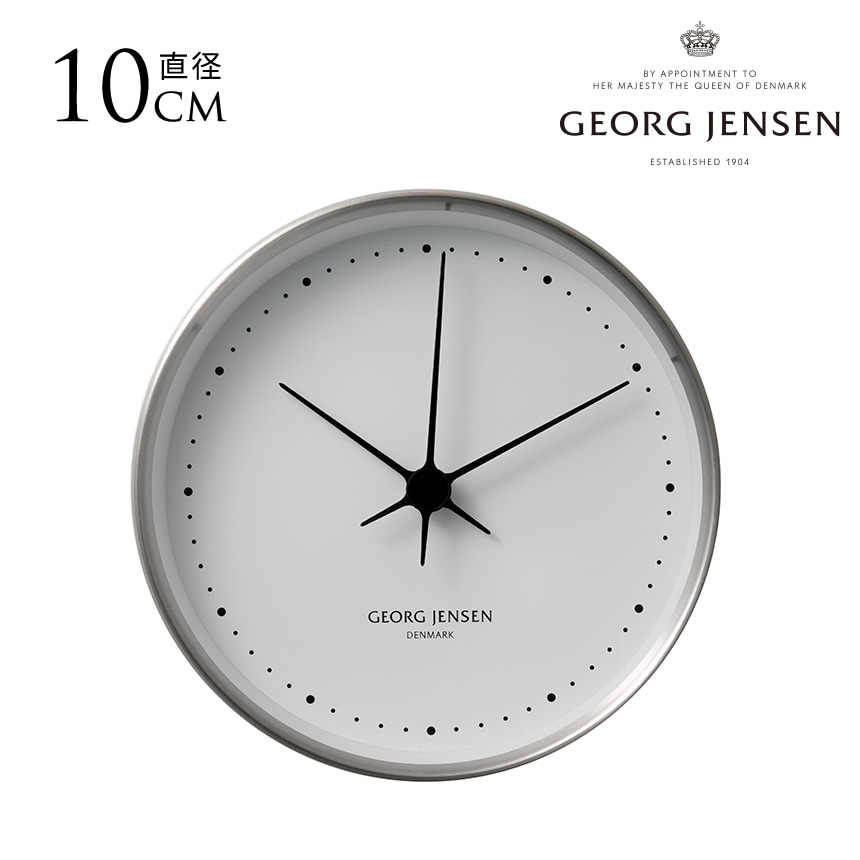 ���硼�������󥻥� HK CLOCK ���� STEEL WHITE 10cm  �ɳݤ����� �ɳݤ� �������륯���å� �ɻ��� ���ʥ��� �̲� ������� ����ץ� ���ƥ�쥹 �����  ������̵����