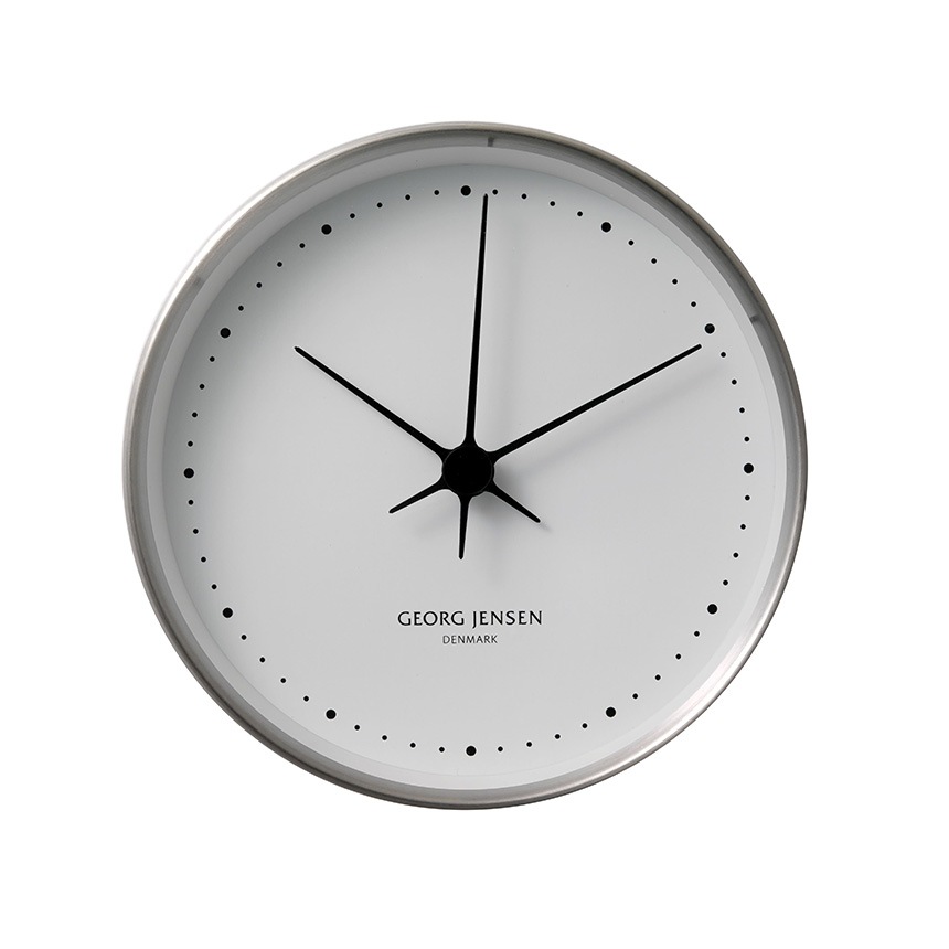 ���硼�������󥻥� HK CLOCK ���� STEEL WHITE 10cm  �ɳݤ����� �ɳݤ� �������륯���å� �ɻ��� ���ʥ��� �̲� ������� ����ץ� ���ƥ�쥹 �����  ������̵����