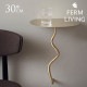 ferm LIVING �ե������ӥ� Curvature ��������ơ��֥�  �����ɥơ��֥� �̲� ����ƥꥢ ����ê �� ê �������륷����� �ǥ����ץ쥤 ��� �֥��� �͵� �������� ���ͤ���  ������̵����