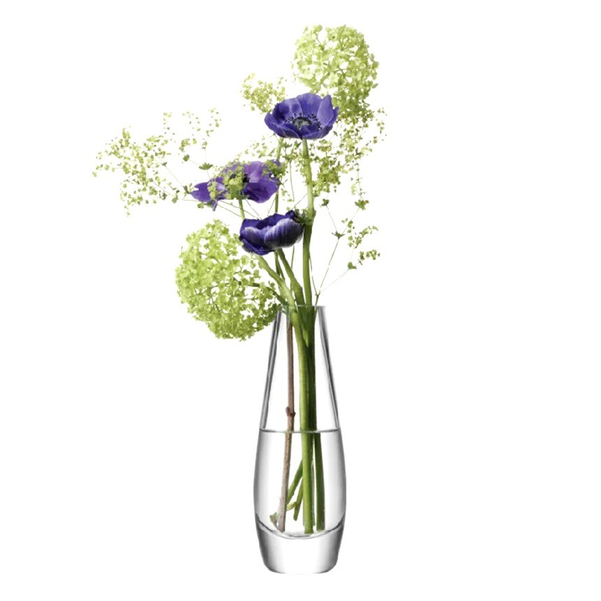 LSA International ե١ FLOWER ե SINGLE STEM VASE  H17cm  Ʃ 饹  ץ 饹١ ̲ ̲ƥꥢ ̺