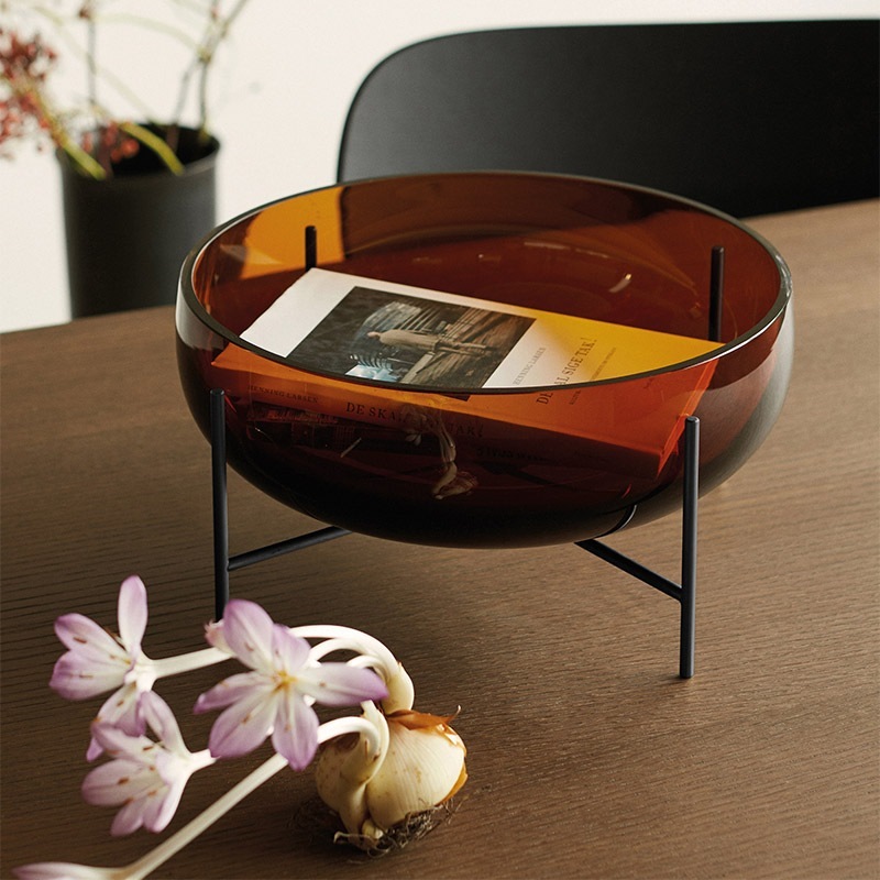 Audo Copenhagen �����㥹�ܥ��� L������  ���� �ִ� ������� ���饹 �ե��١��� �礭�� �̲� �ǥ����ץ쥤 ����ƥꥢ ��ӥ� ����