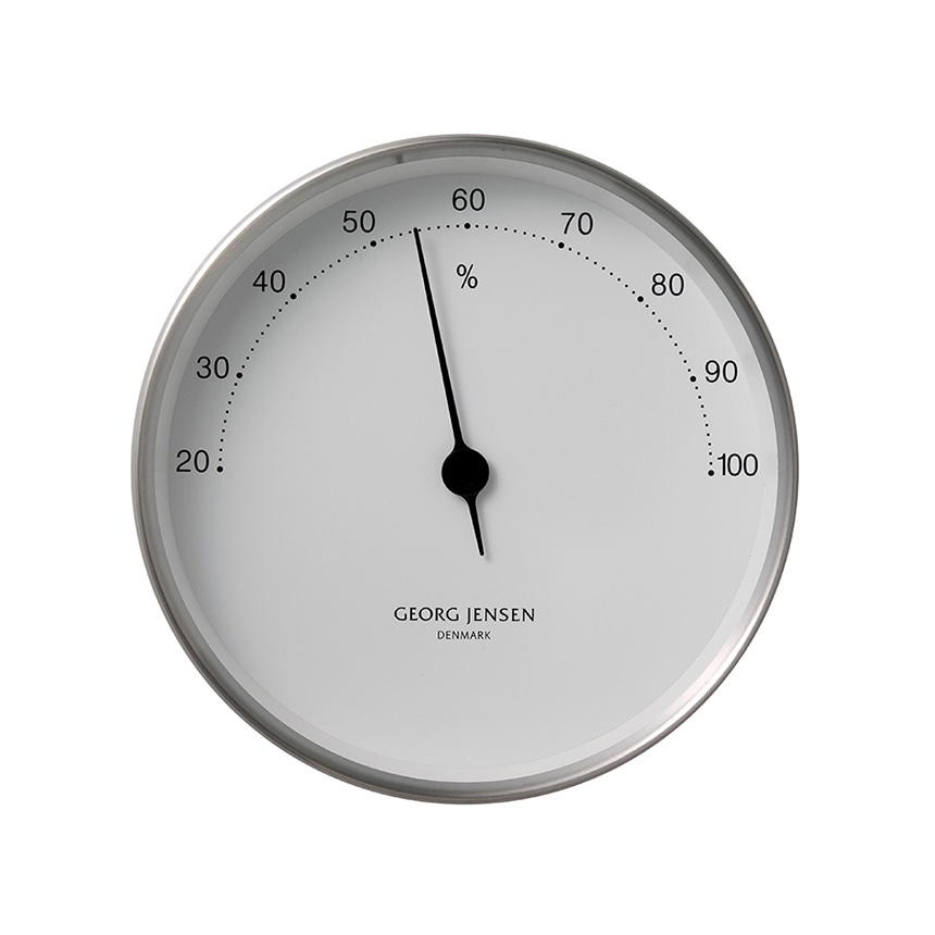 ���硼�������󥻥� HENNING KOPPEL BAROMETER ���åڥ� �Х��᡼���� ������ STEEL��WHITE SS ABS 10cm  �̲����� �ɳݤ� ���� ��¬ �̲� �֥��� �͵�  ������̵����