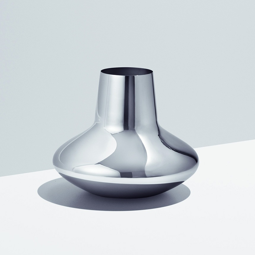 ���硼�������󥻥� HENNING KOPPEL VASE ���� ���ƥ�쥹 270 mm   �ե�顼�١��� �ִ� �礭�� �� ��ʪ ��° ���ƥ�쥹 ����С� �� �ե�����󥸥��� ������� �̲�  ������̵����