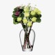 LSA International �ե��١��� FLOWER �ե� GARDEN BOUQUET ���� H25cm  Ʃ�� ���饹 ������� ����ץ� ���饹�١��� �̲� �̲�����ƥꥢ �ե�����󥸥���