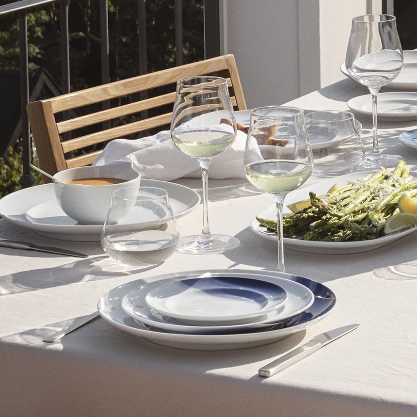 ���硼�������󥻥� KOPPEL �����ץ졼�� PORCELAIN 22cm DECOR  �̲����� �̲� �� ������� �ץ졼�� ���å��󻨲� �ۥ磻�� �֥롼 ���å��� �쥹�ȥ�� �ۥƥ� ���ե� ���ե� �ץ쥼��� ��������  ������̵����