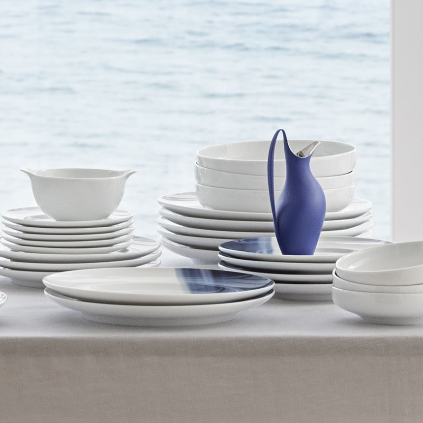 ���硼�������󥻥� KOPPEL �����ץ졼�� PORCELAIN 22cm DECOR  �̲����� �̲� �� ������� �ץ졼�� ���å��󻨲� �ۥ磻�� �֥롼 ���å��� �쥹�ȥ�� �ۥƥ� ���ե� ���ե� �ץ쥼��� ��������  ������̵����