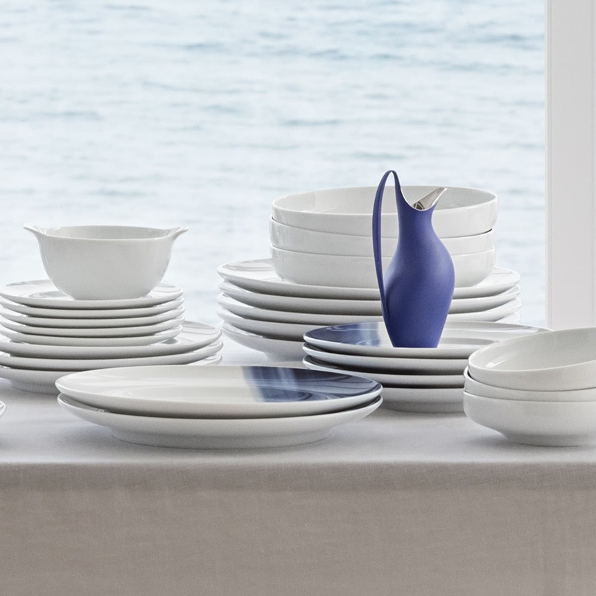 ���硼�������󥻥� KOPPEL �����ɥץ졼�� PORCELAIN 16cm DECOR  �̲����� �̲� �� ������� �ץ졼�� ���å��󻨲� �ۥ磻�� �֥롼 ���å��� �쥹�ȥ�� �ۥƥ� ���ե� ���ե� �ץ쥼��� ��������  ������̵����