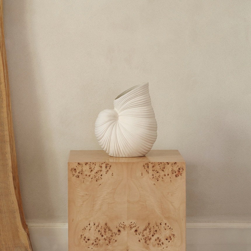 ferm LIVING �ե������ӥ� ������١��� Shell Vase  �̲� �͵� ���֥��� ��ʪ ���� ����ƥꥢ ���� �ǥ�ޡ��� �������� �ץ쥼��� ���ե� �̲����� �����६�� �� �ǥ����� ���� ����ƥꥢ����  ������̵����