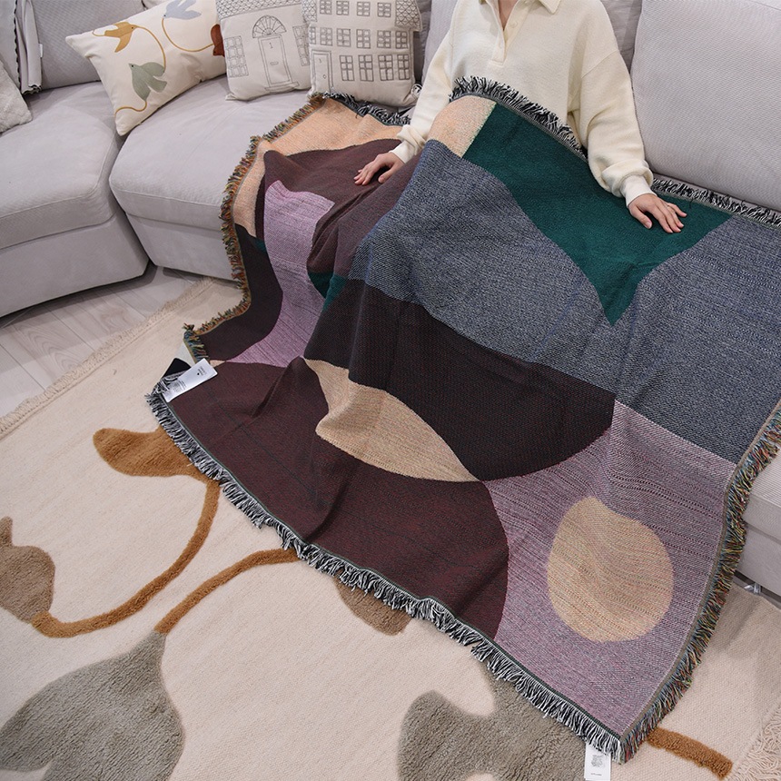 �֥�󥱥å� �̲� �Ҥ��ݤ� ferm LIVING �ե������ӥ� ���󥿥��� ���ڥ��ȥ꡼ �֥�󥱥å� 120cm��170cm  �͵� �֥��� ��Ƚ ���åȥ� ����ƥꥢ ������� ���襤�� ���ä����� �Ȥ��� �� ����  ������̵����