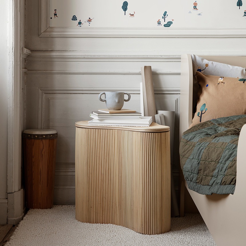ferm LIVING �ե������ӥ� Isola Storage Table ���ȥ졼�� �ơ��֥� ��SALE10�� �̲����߼�Ǽ�ܥå��� ������ ������� �ܥå��� �����ɥơ��֥� ���� ��ӥ� ����ƥꥢ �ȶ�