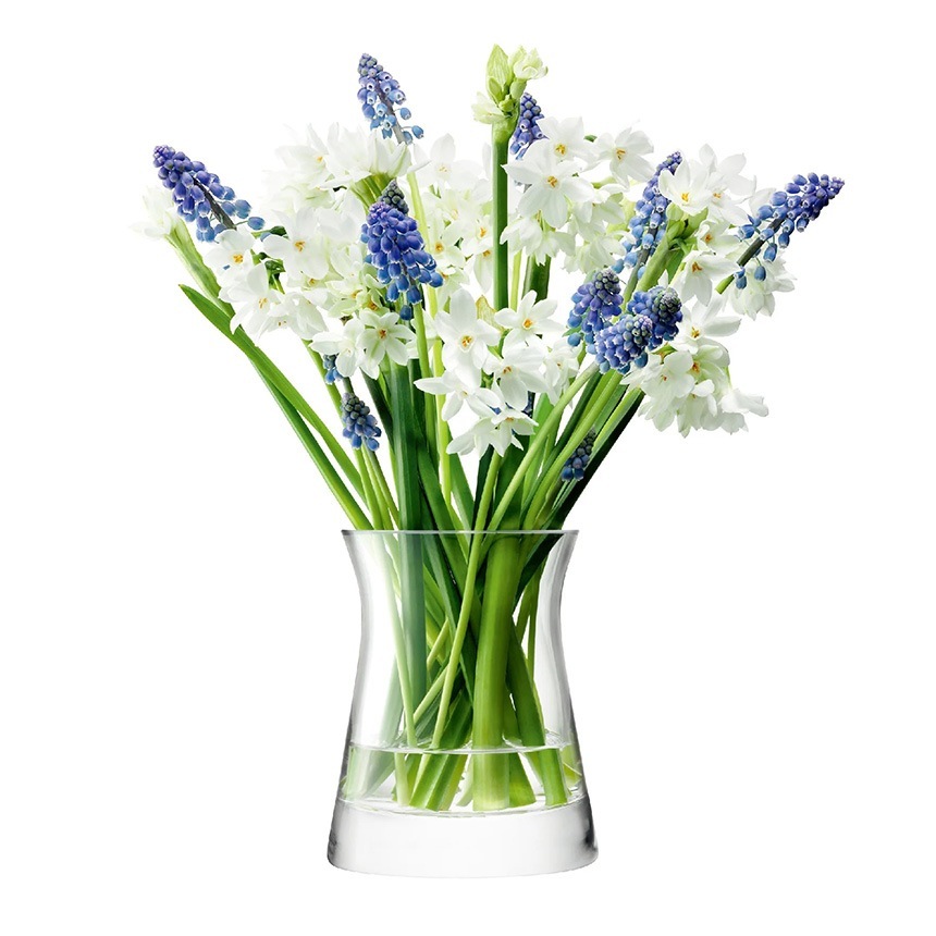 LSA International ե١ FLOWER ե GARDEN POSY VASE  H13cm  Ʃ 饹  ץ 饹١ ̲ ̲ƥꥢ ե󥸥