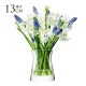 LSA International ե١ FLOWER ե GARDEN POSY VASE  H13cm  Ʃ 饹  ץ 饹١ ̲ ̲ƥꥢ ե󥸥