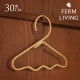ferm LIVING �ե������ӥ� Wavi �٥ӡ��ϥ󥬡� 3�����å� ��30cm  ���å��ϥ󥬡� �̲� ������� ���襤�� �Ҷ��� �֤���� �ϥ󥬡� �٥ӡ���  ������̵����