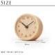 Lemnos Υ ֤   MUKU desk clock  ֻ   ƥꥢ  ʥ Ų Ť ̲  ץ쥼 ե   ̵