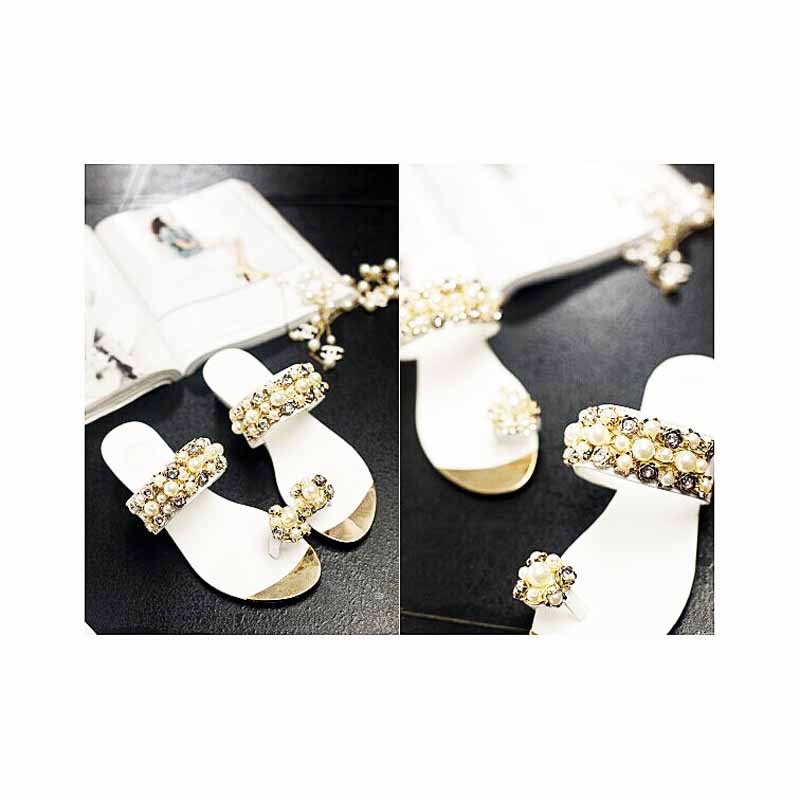 Pearl decoretion Sandal(�ѡ���ǥ��졼����� �������)