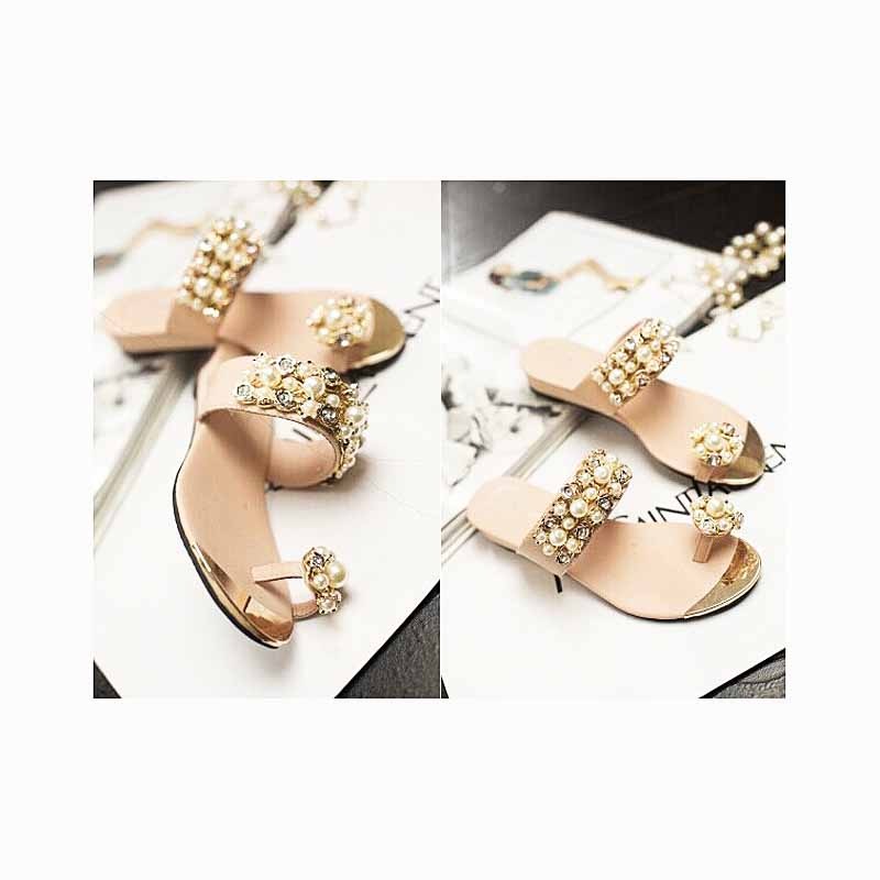 Pearl decoretion Sandal(�ѡ���ǥ��졼����� �������)