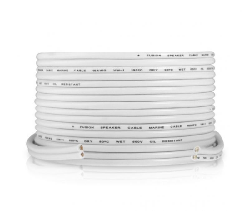 Acc, Speaker Wire, 50ft/15.24m, 16AWG/1.317mm^2, Fusion