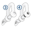 Svc, Quick Release Mount R-Clip, Force Kraken