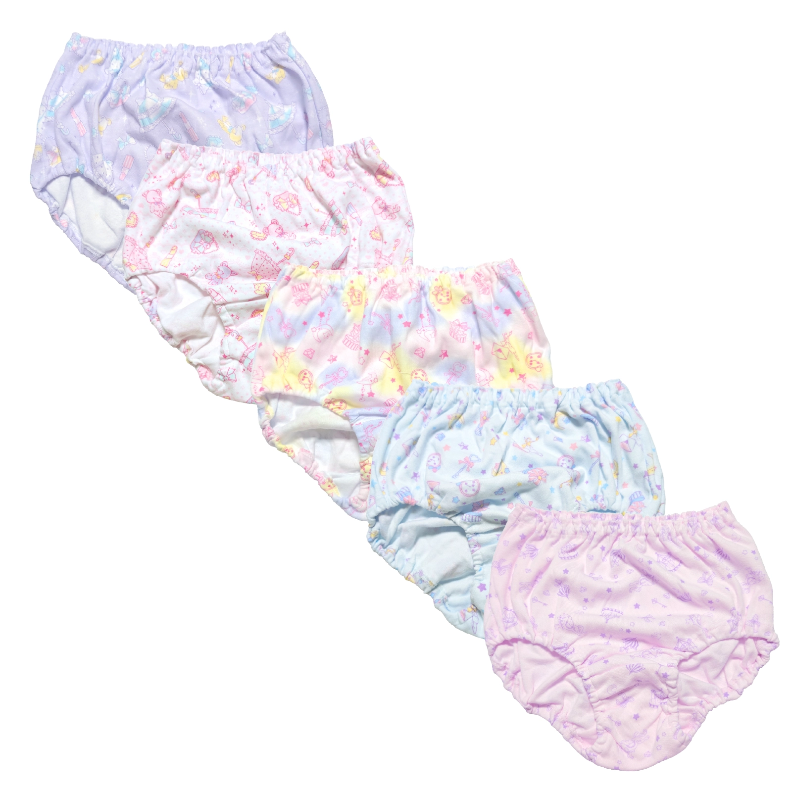 【公式】女の子 ショーツ 5枚組 綿100％ 女児パンツ キッズ・ジュニア下着 100cm,110cm,120cm,130cm,140cm,150cm,160cm,165cm ガローネット限定
