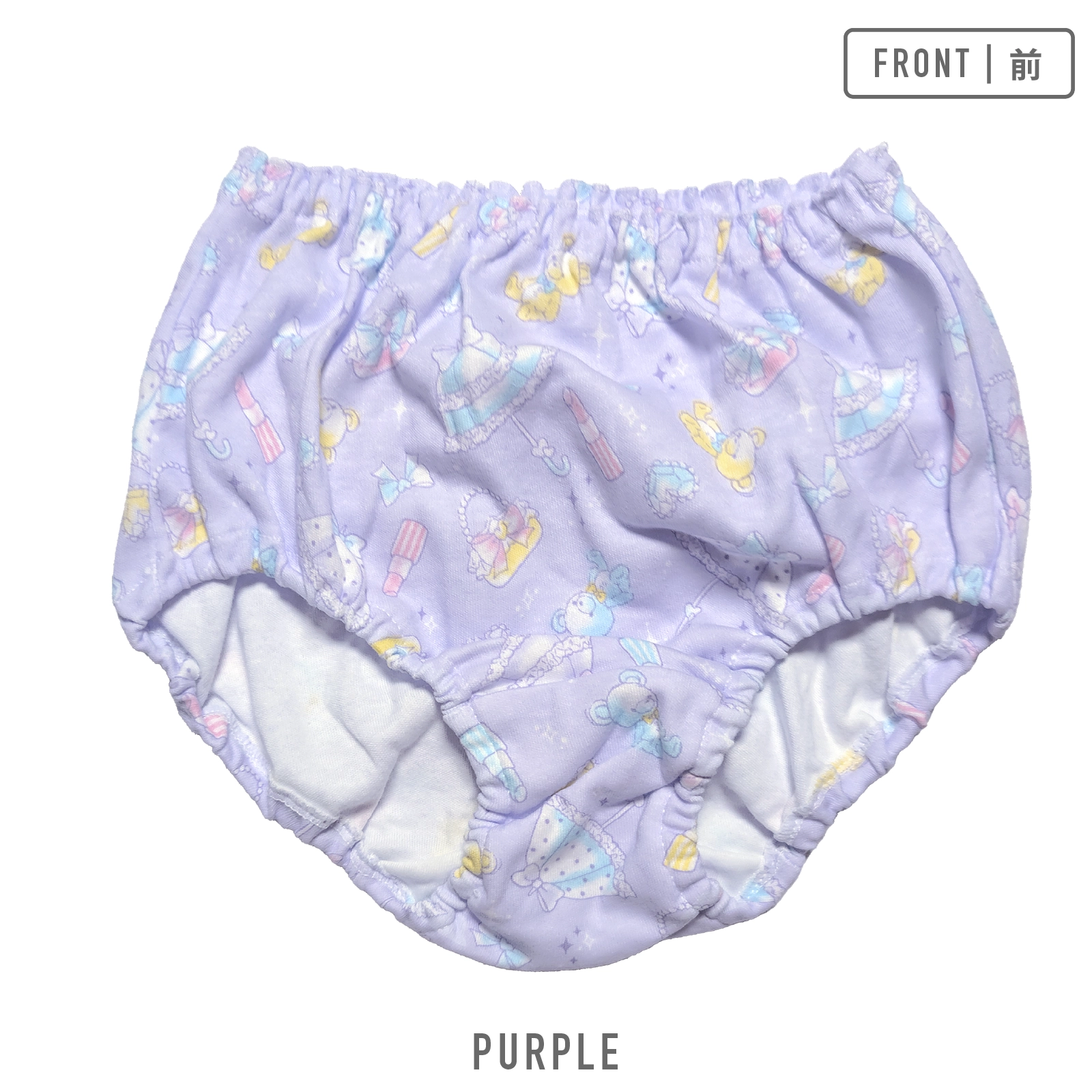 【女の子】キッズショーツ 5枚組 雑貨系ゆめかわ柄 100~165cm【綿100%】