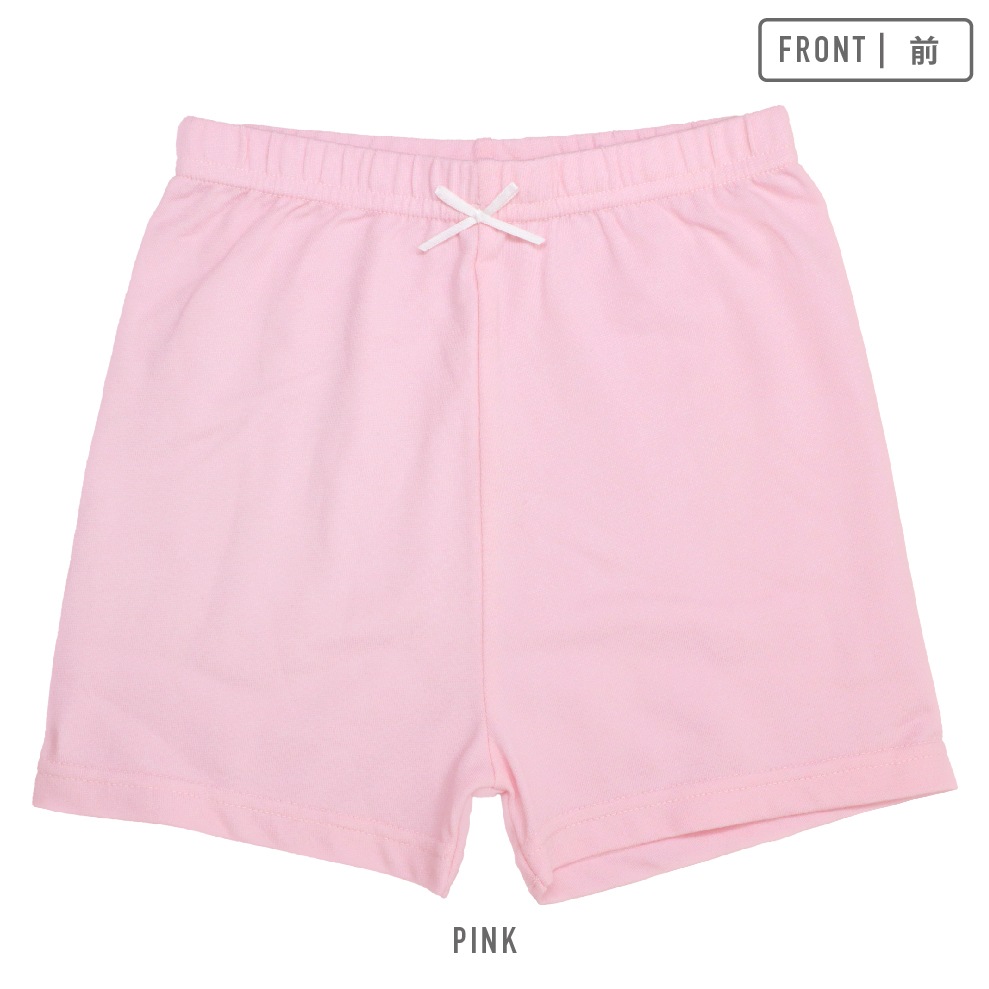 【女の子】キッズ 一分丈オーバーパンツ 3枚組 ピンク/パープル/グレー 90~130cm【吸水速乾】