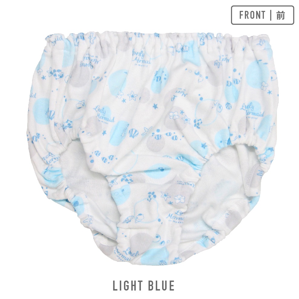 【女の子】【日本製】ジュニアショーツ 2枚組 マリン柄 140~165cm【綿100%】