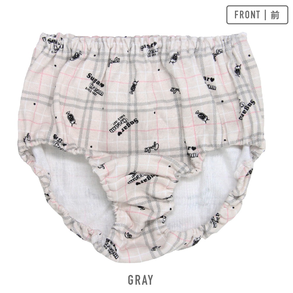 【女の子】【日本製】ジュニアショーツ 2枚組 チェック柄 140~165cm【綿100%】