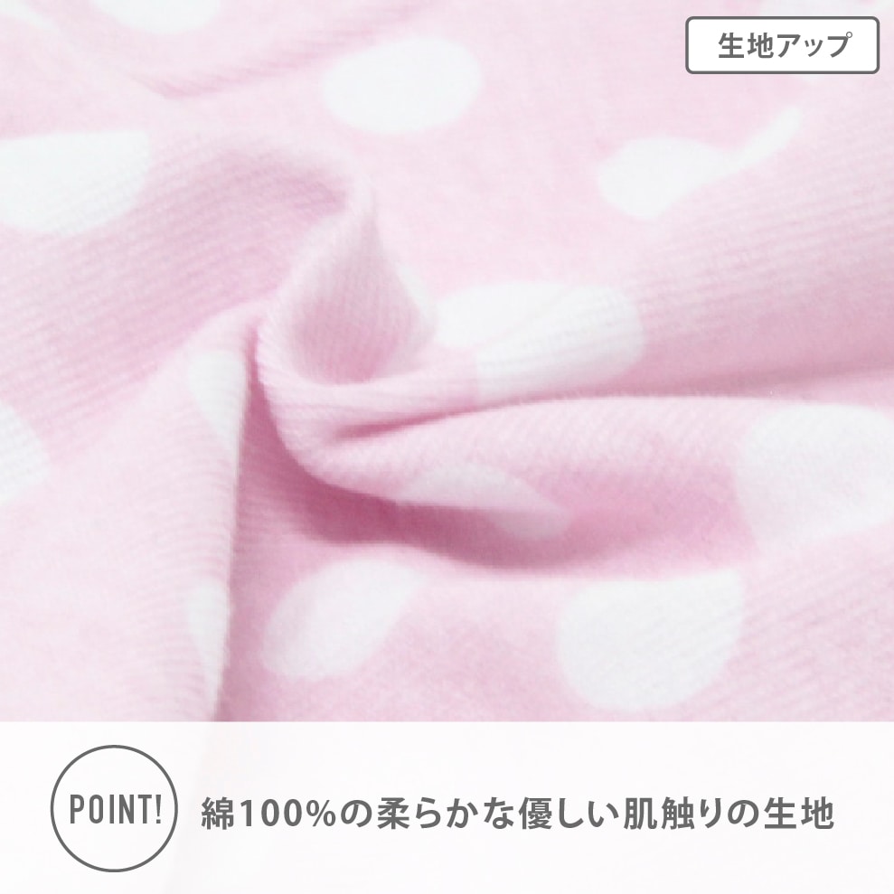 【女の子】キッズボクサーショーツ 3枚組 チェリー/ドット/フラワー 90~130cm【綿100%】