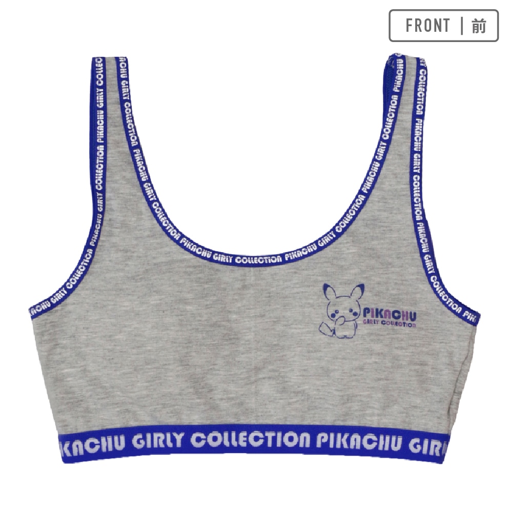 【ポケットモンスター】【女の子】ハーフトップ&ショーツ 上下セット ワンポイント 140~160cm【綿混】